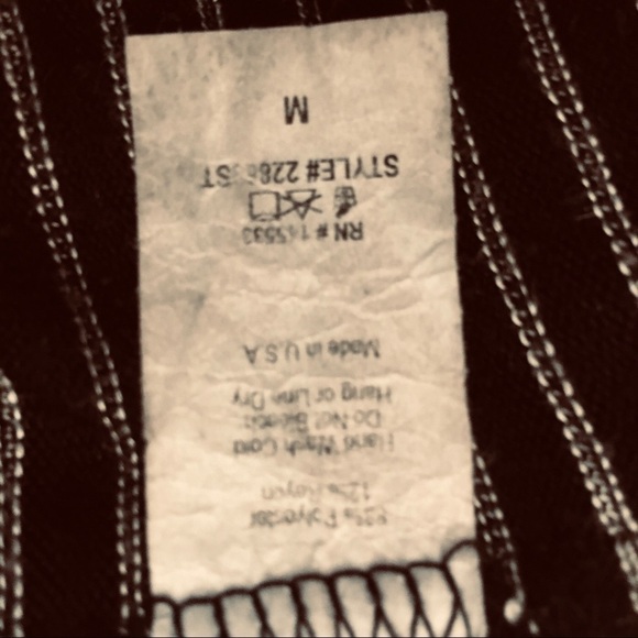 Anthropology W5 striped ruffle sleeve top - Picture 9 of 9